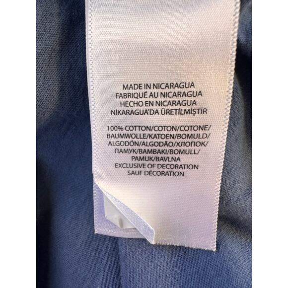 POLO RALPH LAUREN Women's Long Sleeve Slate Blue Shirt - Picture 5 of 5